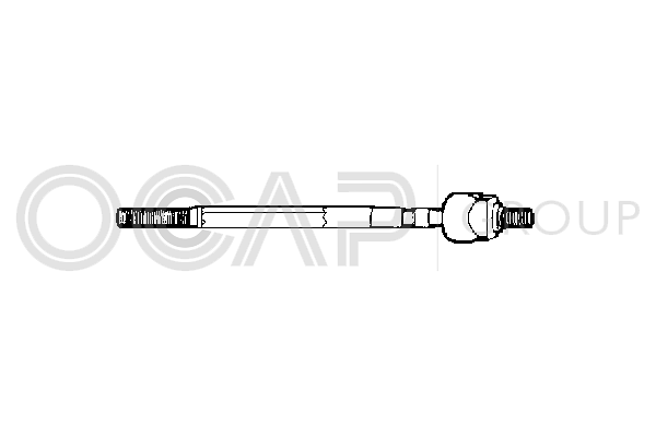 Articulación axial, barra de acoplamiento Nissan ALMERA I Hatchback · Nissan ALMERA I