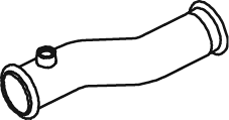 Tubo de escape DINEX 21514