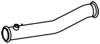 Tubo de escape DINEX 21536