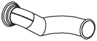 Tubo de escape DINEX 21548