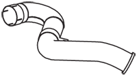 Tubo de escape DINEX 22626