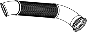 Tubo de escape DINEX 67122