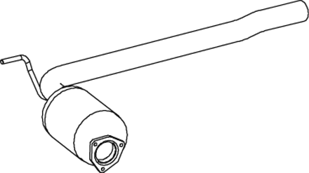 Catalizador Vw TRANSPORTER T4 Bus · Vw TRANSPORTER T4 Van · Vw TRANSPORTER T4 Platform/Chassis (70E, 70L, 70M, 7DE, 7DL, 7D
