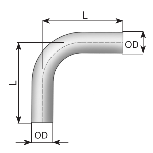 Tubo de escape, universal DINEX 91050