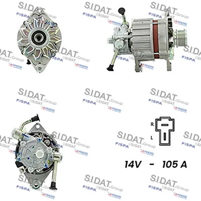 Alternador SIDAT A12BH0535A2