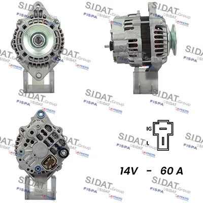 Alternador SIDAT A12MH0314A2