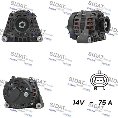 Alternador SIDAT A12VA0600A2