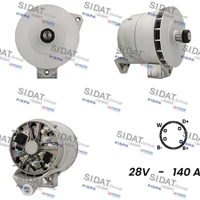 Alternador SIDAT A24BH0037A2