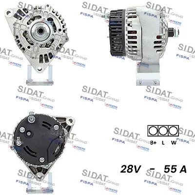 Alternador SIDAT A24ML0058A2