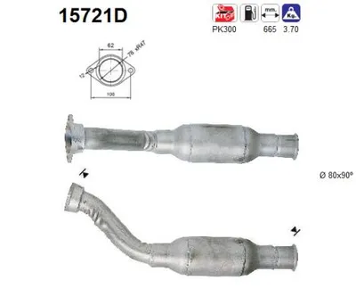 Catalizador Citroën XANTIA · Citroën XANTIA Break