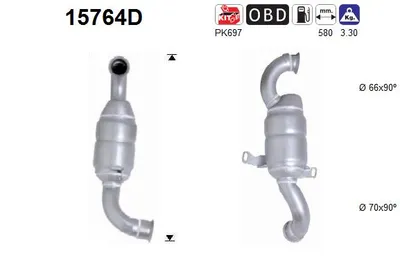 Catalizador Peugeot 407 · Peugeot 407 SW · Citroën C4 I