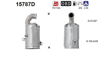 Catalizador Peugeot 208 I · Citroën DS3 · Peugeot 207