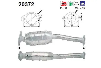 Catalizador Ford MONDEO I · Ford MONDEO I Saloon · Ford COUGAR