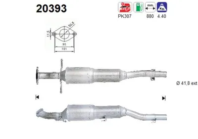 Catalizador Ford FOCUS I · Ford FOCUS I Saloon · Ford FOCUS I Turnier