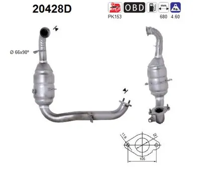 Catalizador Ford FOCUS C-MAX · Ford FOCUS II Turnier · Ford FOCUS II