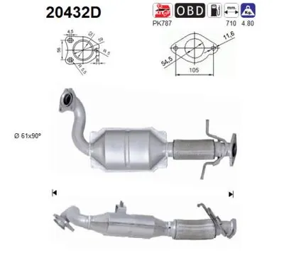 Catalizador Ford FOCUS II · Ford FOCUS II Turnier · Ford FOCUS C-MAX