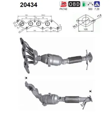 Catalizador Ford MONDEO IV Turnier · Ford MONDEO IV · Ford MONDEO IV Saloon