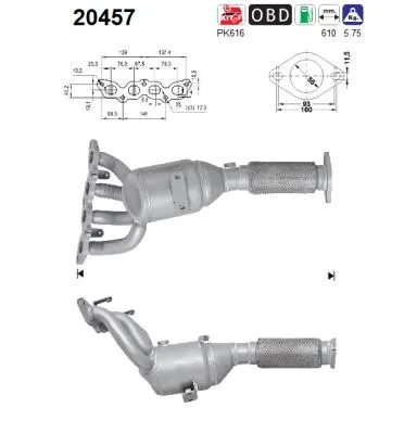 Catalizador Ford FIESTA VI · Ford FIESTA Saloon · Ford FIESTA VI Van