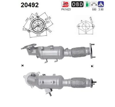 Catalizador Ford FIESTA VI · Ford FIESTA VI Van