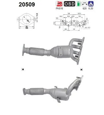 Catalizador Ford FIESTA VI · Ford FIESTA VI Van