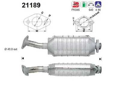 Catalizador Opel ASTRA F Hatchback · Opel ASTRA F Estate · Vauxhall ASTRA Mk III Hatchback