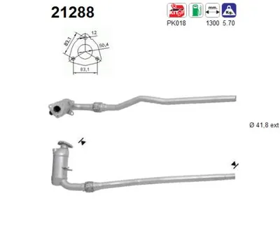 Catalizador Opel CORSA B · Vauxhall CORSA Mk I