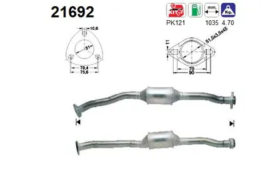 Catalizador Opel ASTRA F Convertible · Opel ASTRA F Saloon · Opel ASTRA F Hatchback