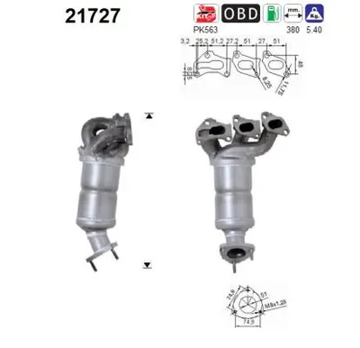 Catalizador Opel AGILA · Opel CORSA C · Opel CORSA D