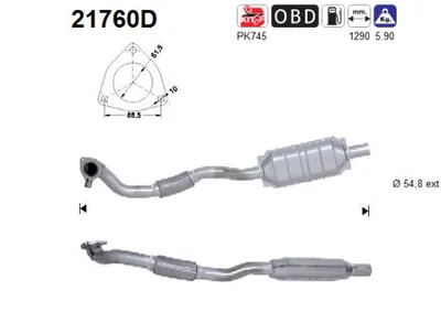 Catalizador Opel ASTRA H · Opel ASTRA H Estate · Opel ASTRA H GTC