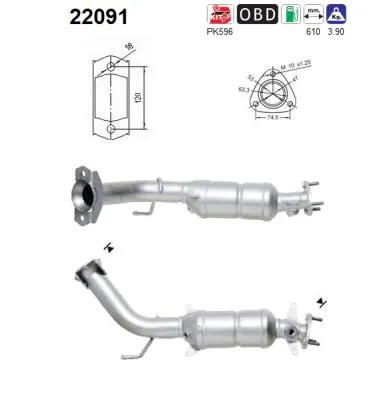 Catalizador Honda STREAM