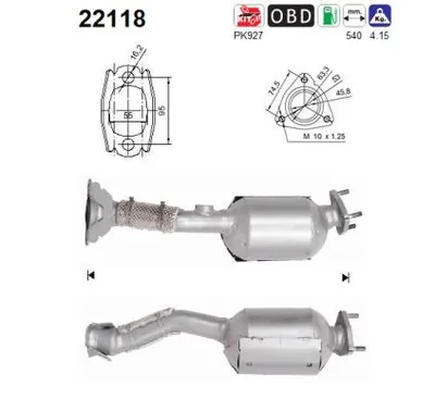 Catalizador Honda HR-V · Honda JAZZ IV