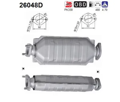 Catalizador Mitsubishi PAJERO SPORT I · Mitsubishi PAJERO CLASSIC · Mitsubishi PAJERO III Canvas Top