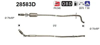 Catalizador Peugeot 406 · Peugeot 406 Break