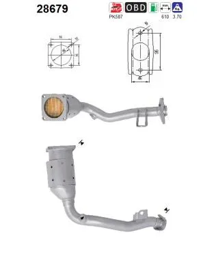 Catalizador Peugeot 1007 · Peugeot 207 · Citroën C2
