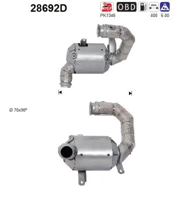 Catalizador Peugeot 5008 · Peugeot 3008 I MPV · Citroën C4 PICASSO II