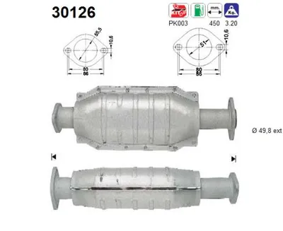 Catalizador Renault CLIO I · Renault CLIO I Hatchback Van