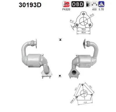 Catalizador Renault MEGANE III Hatchback · Renault MEGANE III Grandtour · Renault LAGUNA II