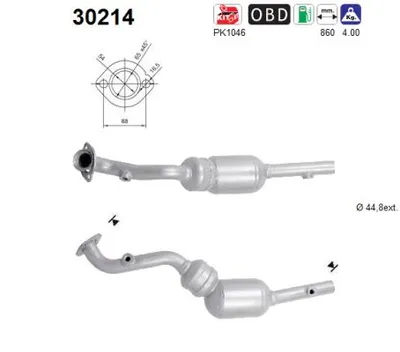 Catalizador Renault CLIO IV · Renault CLIO IV Grandtour · Renault CLIO IV Hatchback Van