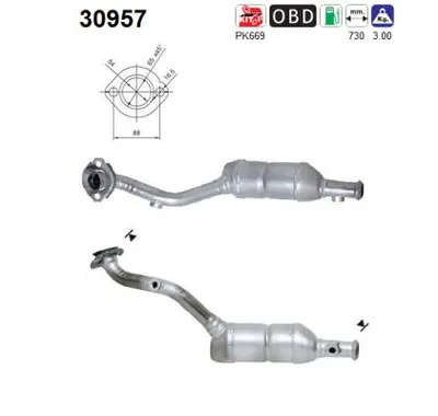 Catalizador Renault CLIO II · Renault CLIO II Hatchback Van