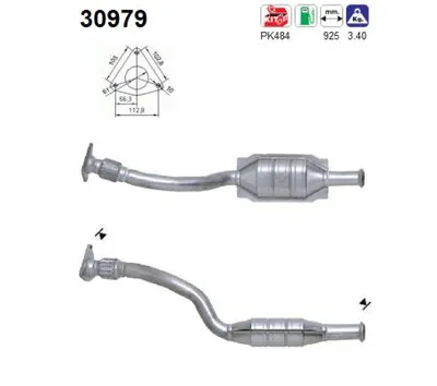 Catalizador Renault LAGUNA I · Renault LAGUNA I Grandtour