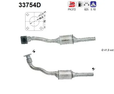 Catalizador Seat INCA · Vw CADDY II Box Body/MPV · Vw CADDY II MPV