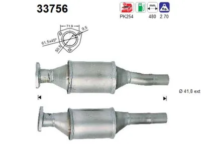 Catalizador Vw GOLF III · Vw VENTO · Vw GOLF III Variant