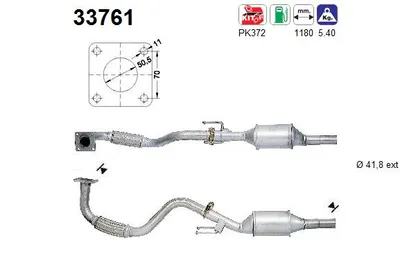 Catalizador Seat CORDOBA · Seat IBIZA II · Vw POLO III CLASSIC
