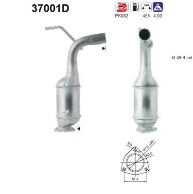 Catalizador Vw TRANSPORTER T4 Bus · Vw TRANSPORTER T4 Van · Vw TRANSPORTER T4 Platform/Chassis (70E, 70L, 70M, 7DE, 7DL, 7D