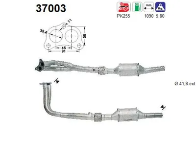 Catalizador Skoda FELICIA I · Skoda FELICIA I Estate · Vw CADDY II Box Body/MPV