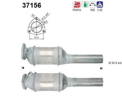 Catalizador Vw PASSAT B3/B4 · Vw CORRADO · Vw GOLF III