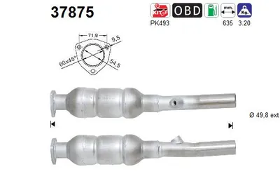 Catalizador Skoda OCTAVIA II Combi · Vw GOLF IV · Vw BORA I