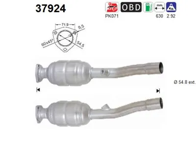 Catalizador Vw GOLF IV · Vw GOLF IV Variant · Vw BORA I