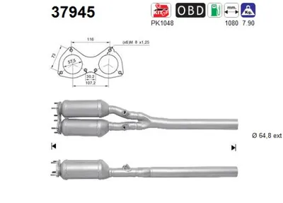 Catalizador Vw GOLF IV · Audi TT · Audi TT Roadster