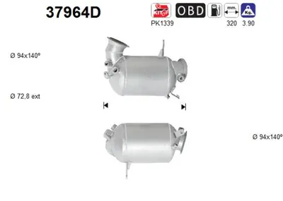 Catalizador Vw TRANSPORTER T6 / CARAVELLE T6 Bus · Vw TRANSPORTER T6 Van · Vw TRANSPORTER T6 Platform/Chassis (SFD, SFE, SFL, SFZ, SJD, SJ